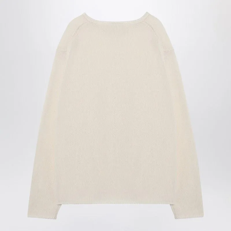 IVORY CASHMERE SWEATER sold by Lord & Taylor product image thumbnail 2