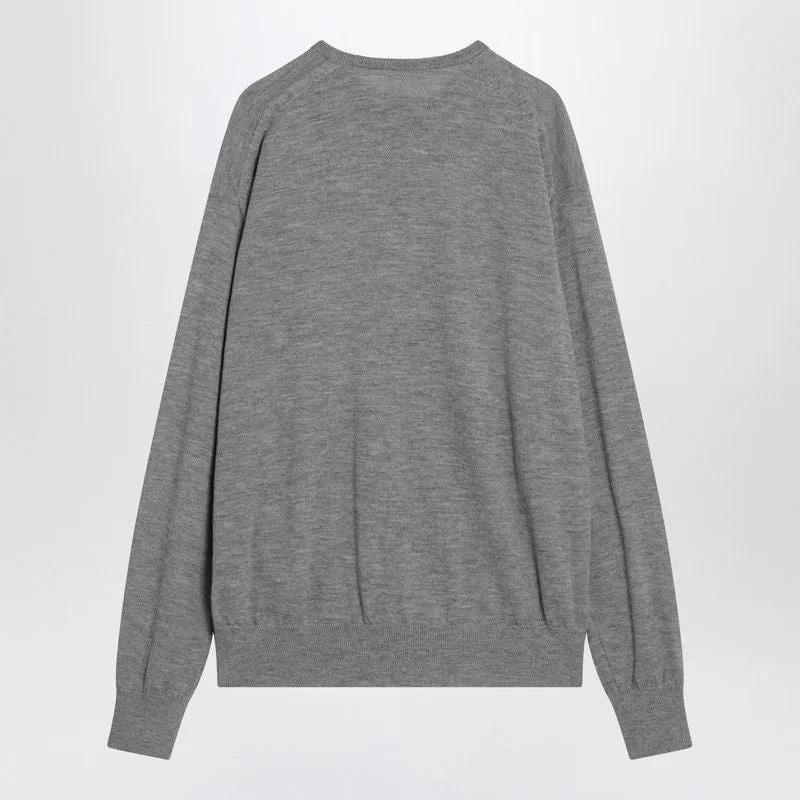 GRAY CASHMERE CARDIGAN sold by Lord & Taylor product image thumbnail 2