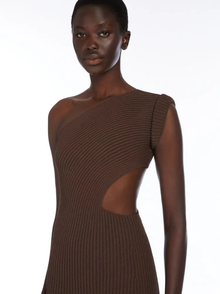ARDA1234 KNITTED DRESS BROWN sold by Lord & Taylor product image thumbnail 4