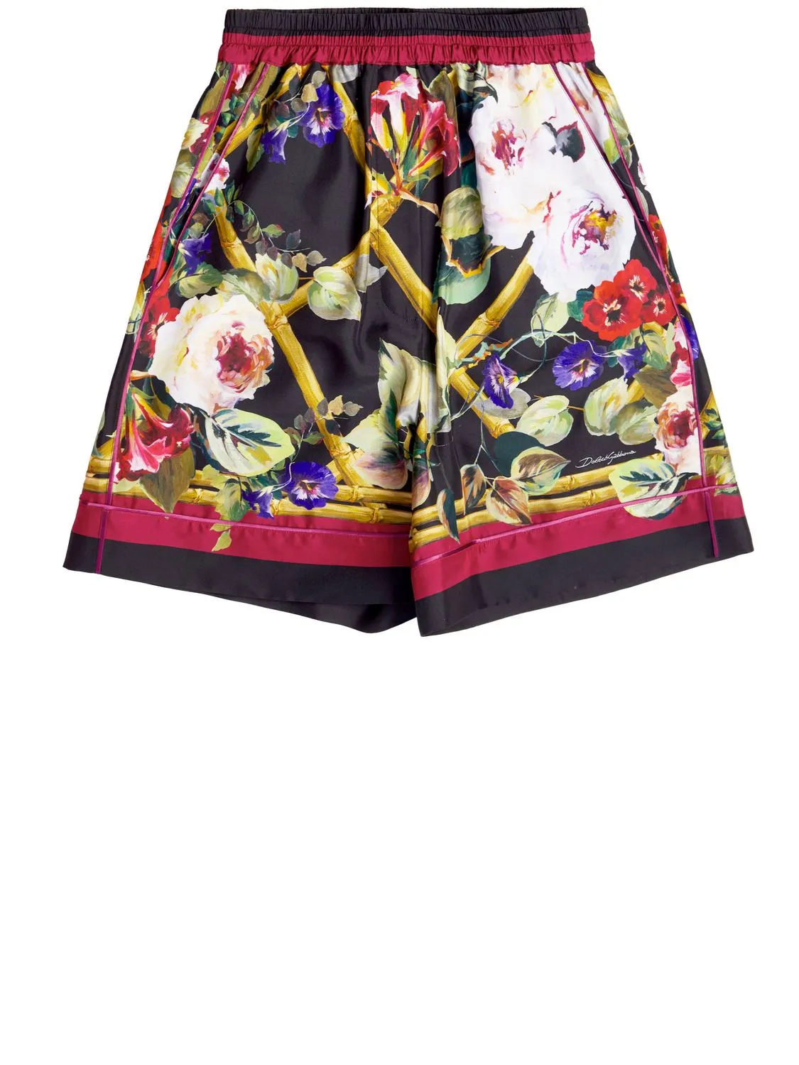 PRINTED SILK SHORTS sold by Lord & Taylor