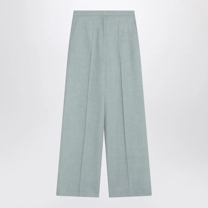 GRAY FOG PANTS IN COTTON BLEND sold by Lord & Taylor