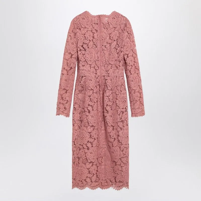 PINK LACE TUBE LONGUETTE DRESS sold by Lord & Taylor product image thumbnail 2
