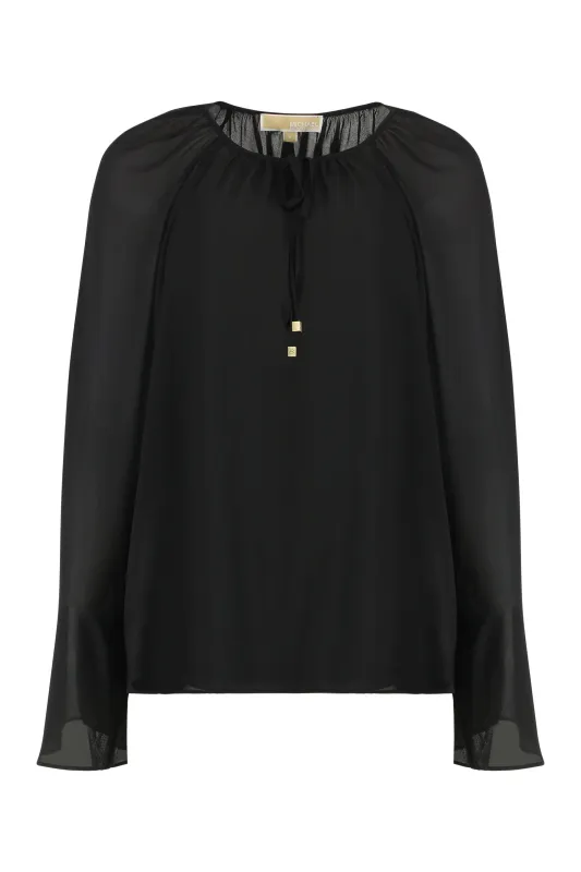 CRÊPE BLOUSE sold by Lord & Taylor