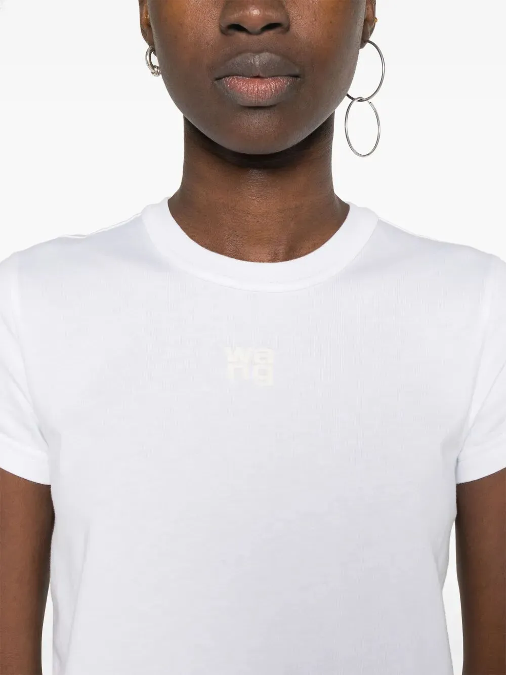 COTTON CREW-NECK T-SHIRT sold by Lord & Taylor product image thumbnail 5