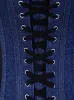 DENIM CORSET WITH MESH DETAIL sold by Lord & Taylor
