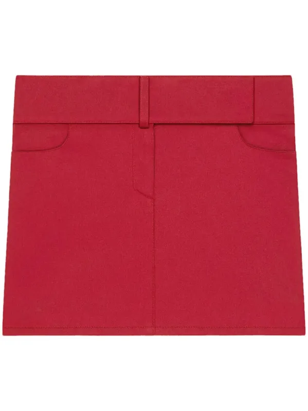 MINI SKIRT BELTED POLYCOTTON sold by Lord & Taylor