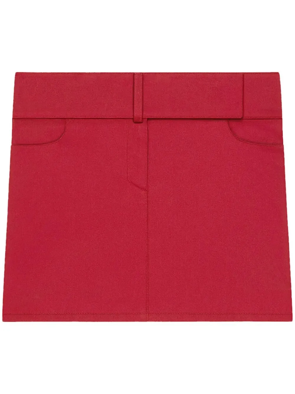 MINI SKIRT BELTED POLYCOTTON sold by Lord & Taylor