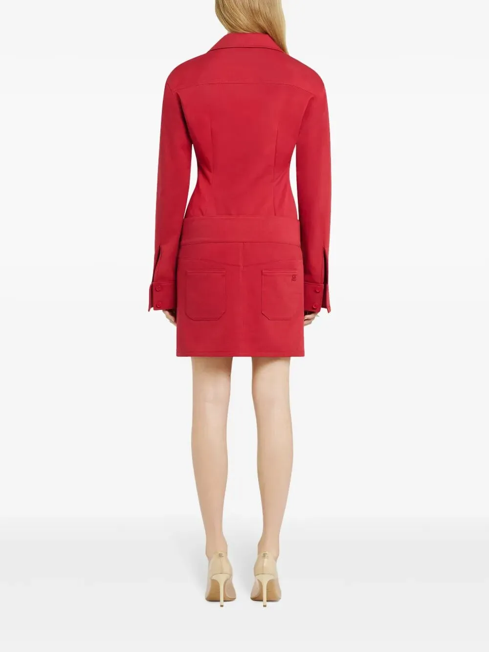 MINI SKIRT BELTED POLYCOTTON sold by Lord & Taylor product image thumbnail 3