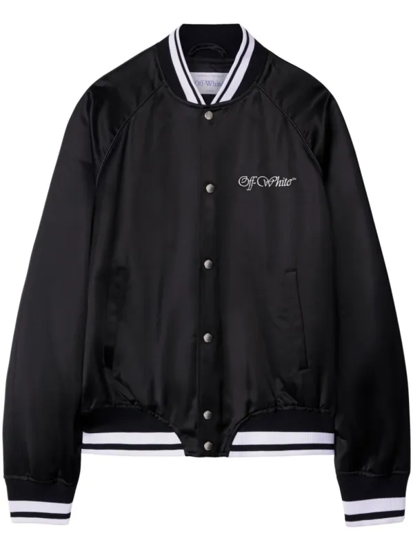 SATIN BOMBER JACKET made by Off-White