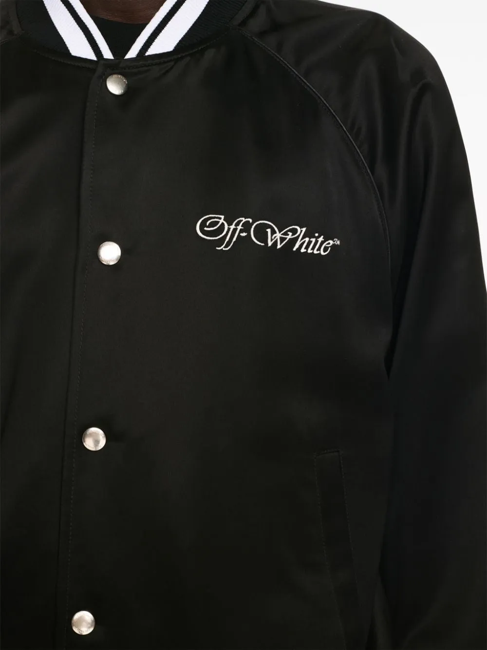 SATIN BOMBER JACKET sold by Lord & Taylor product image thumbnail 5