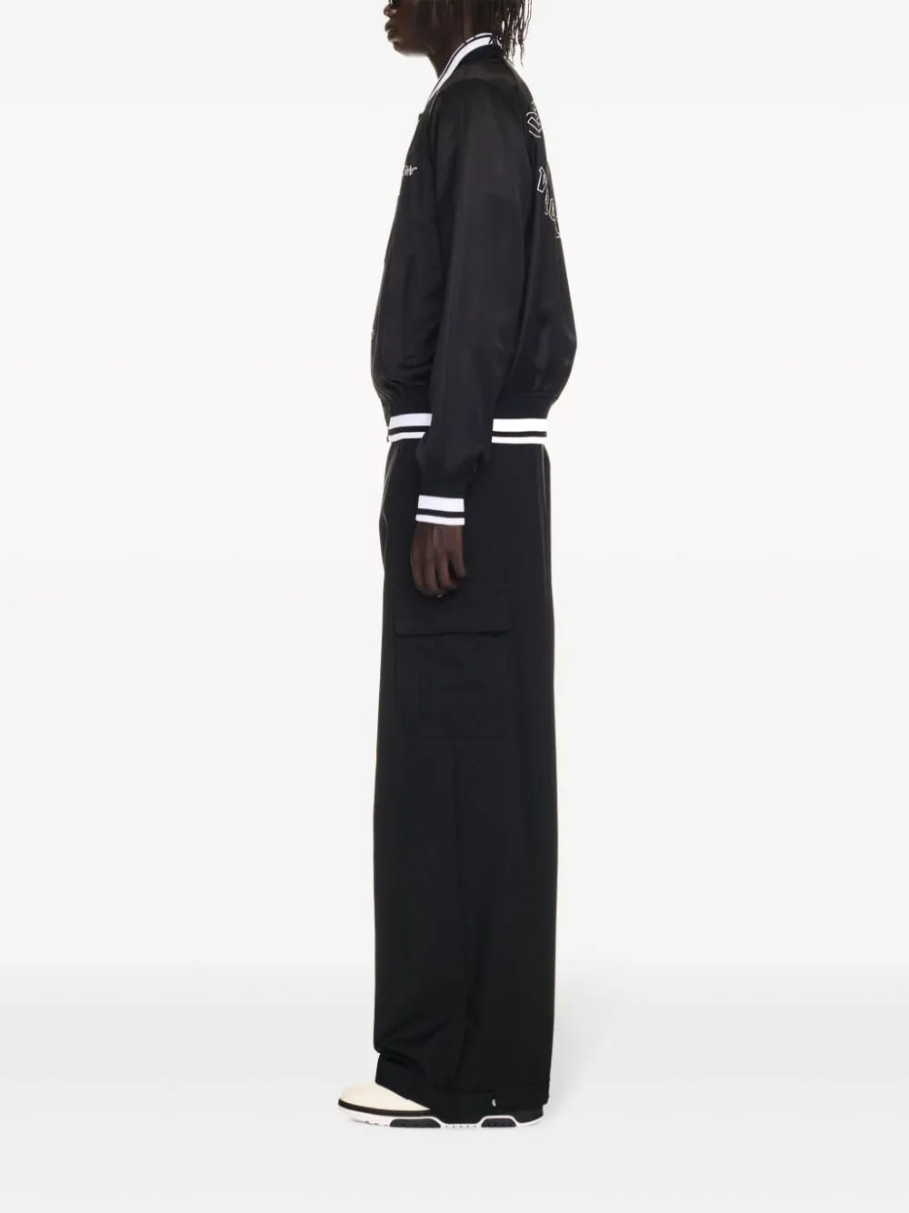 SATIN BOMBER JACKET sold by Lord & Taylor product image thumbnail 3