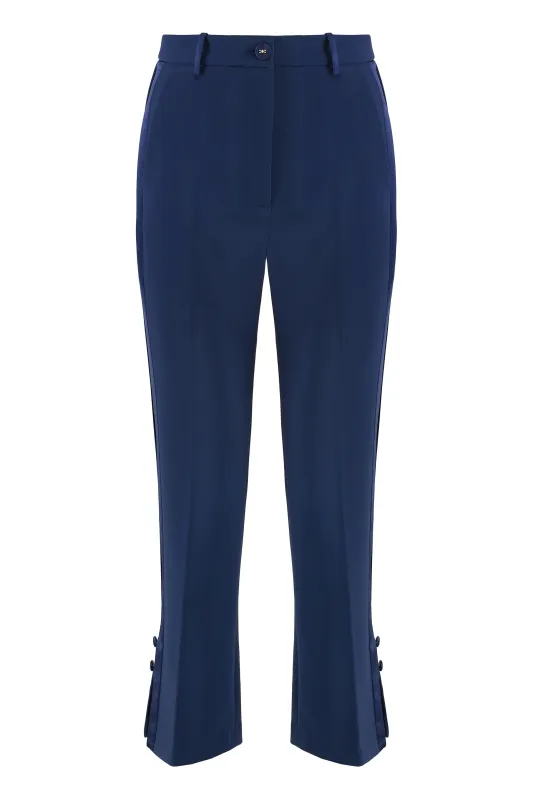 CROPPED FLARED TROUSERS sold by Lord & Taylor