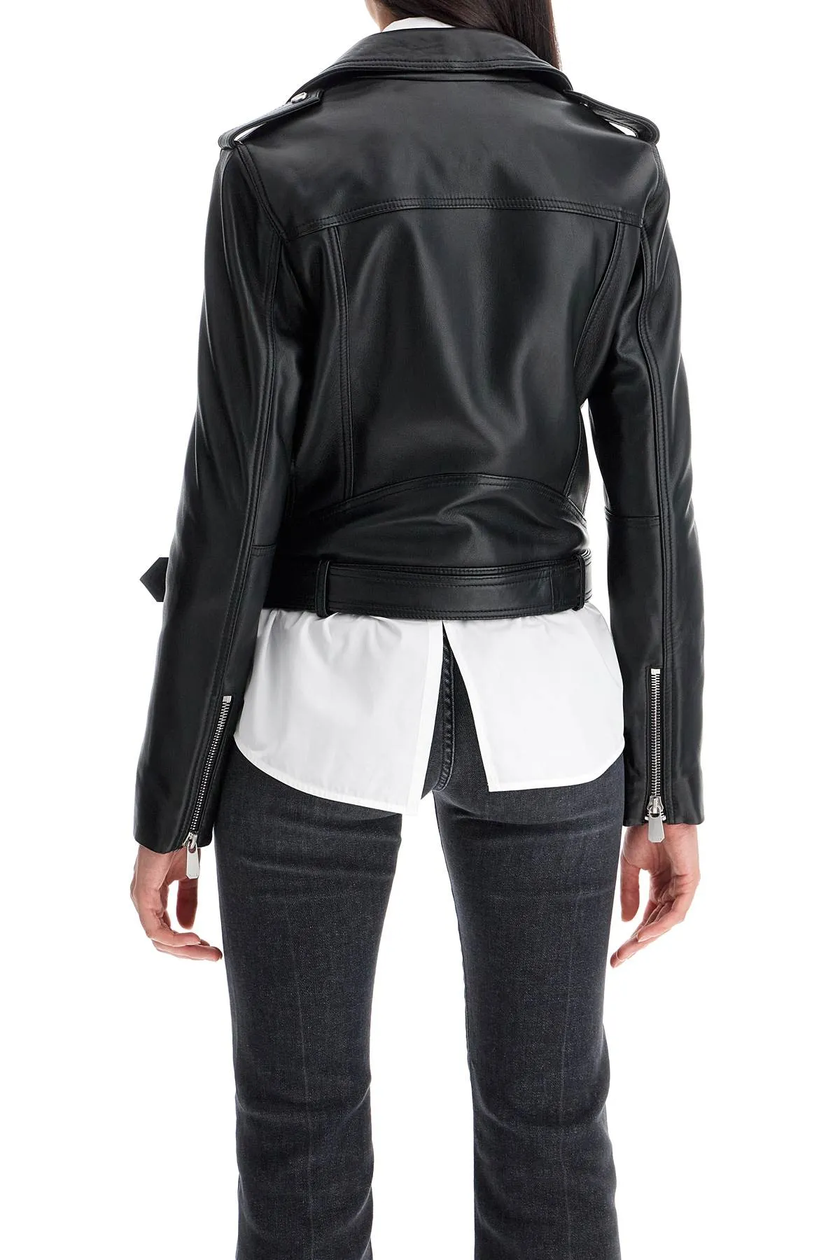 COSTA RICA LEATHER JACKET sold by Lord & Taylor product image thumbnail 3