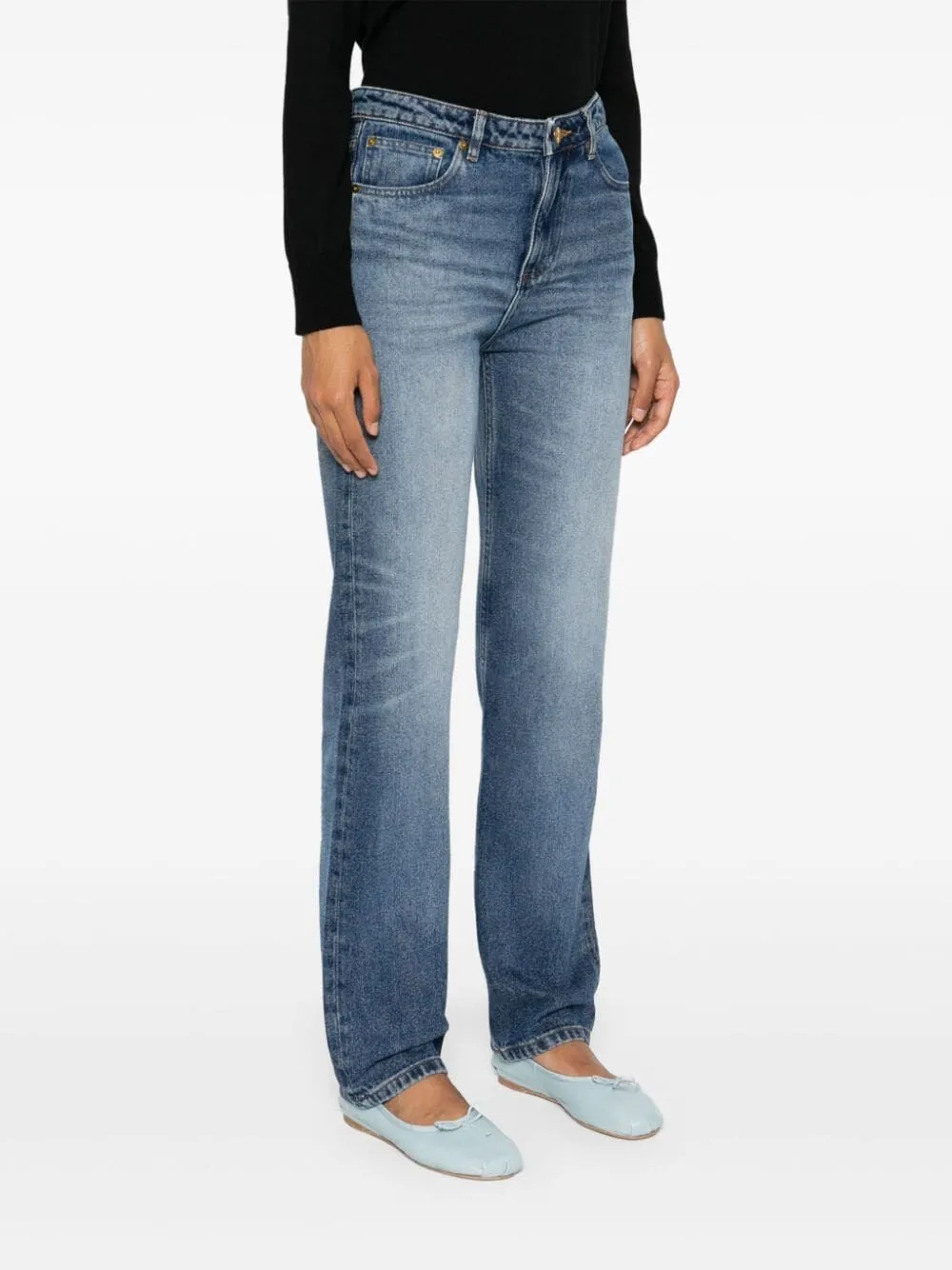 KYLIE STRAIGHT LEG JEANS sold by Lord & Taylor product image thumbnail 2