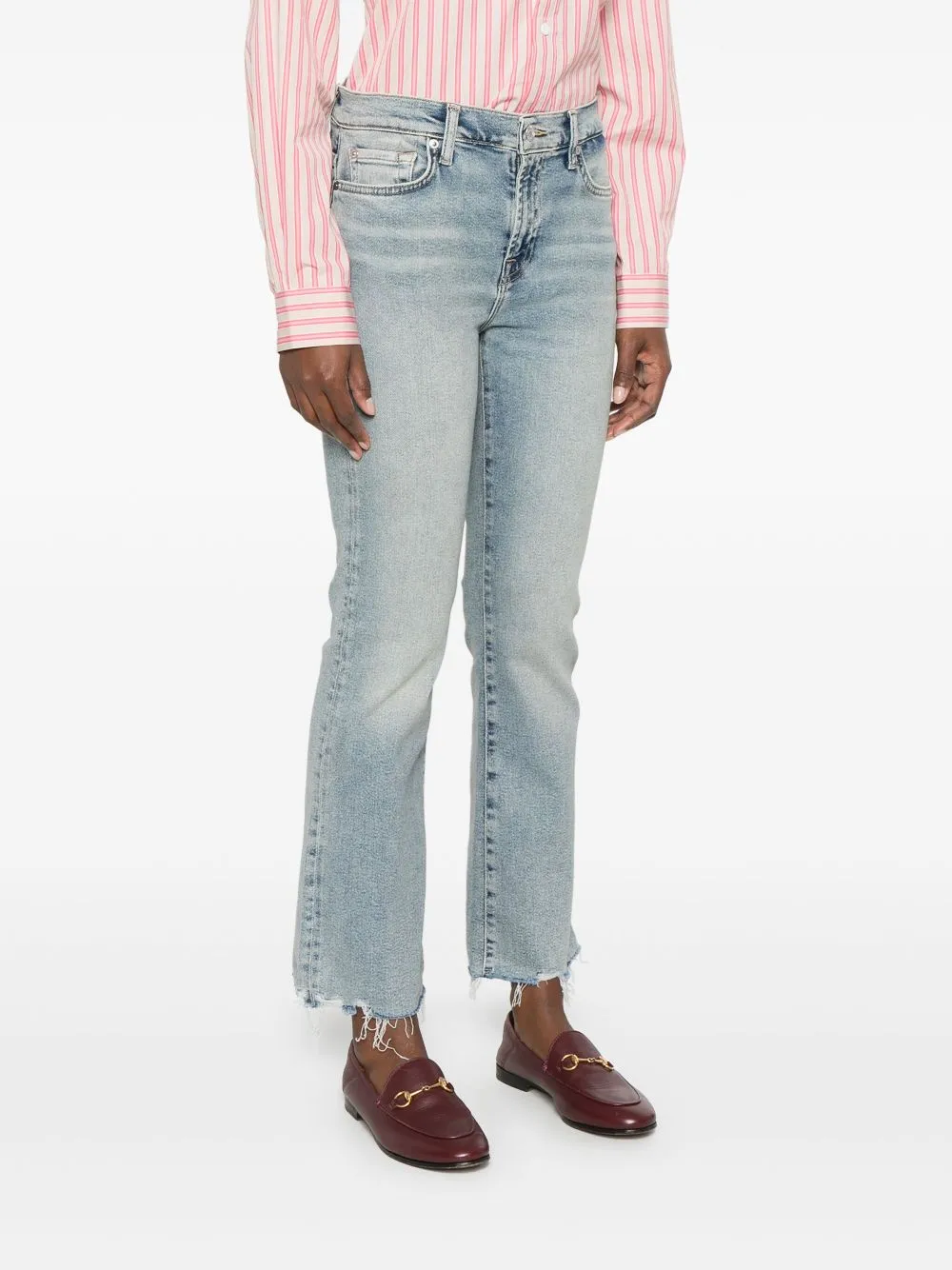 DAISY HIGH-RISE FLARED JEANS sold by Lord & Taylor product image thumbnail 2