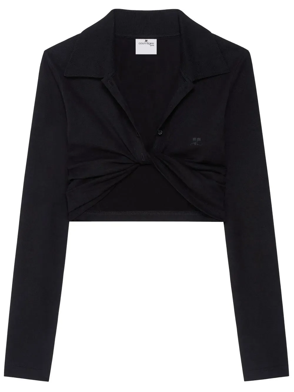 POLO TWIST PIQUÉ CROP sold by Lord & Taylor