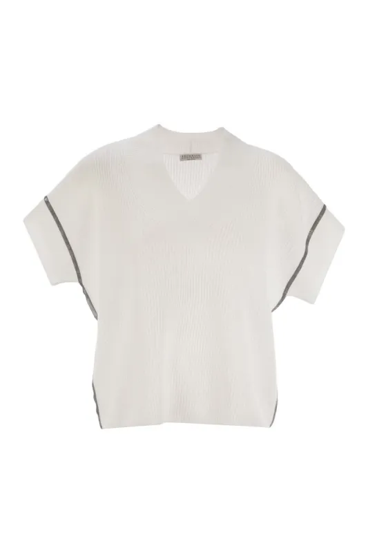 SHORTSLEEVES VNECK SWEATER sold by Lord & Taylor