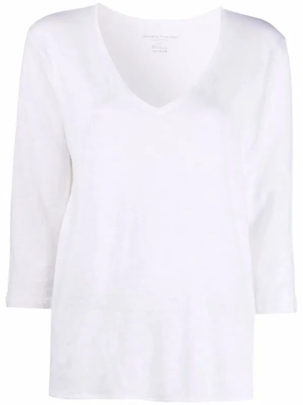 V NECK 3/4 SLEEVES SWEATER sold by Lord & Taylor