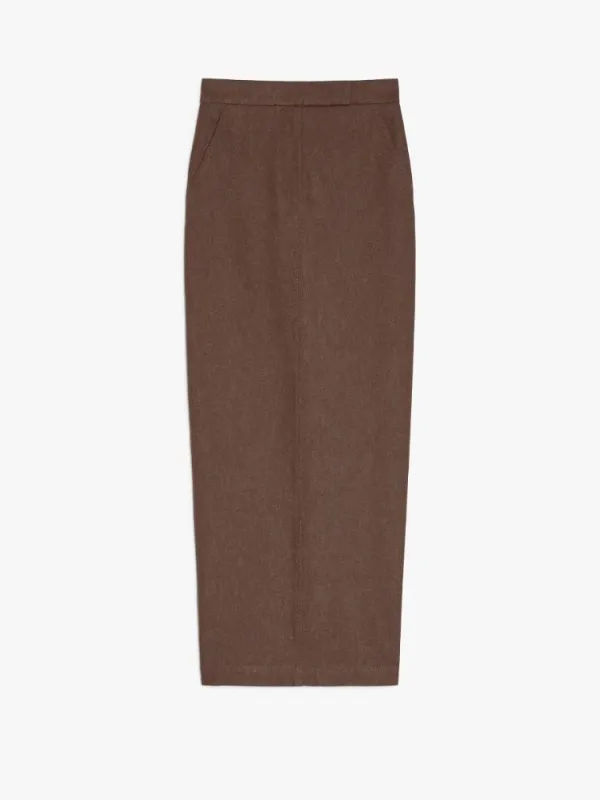 PIANOSA LONG DENIM SKIRT sold by Lord & Taylor