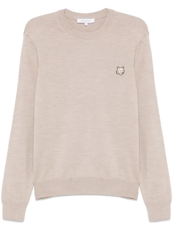 BOLD FOX HEAD WOOL JUMPER sold by Lord & Taylor