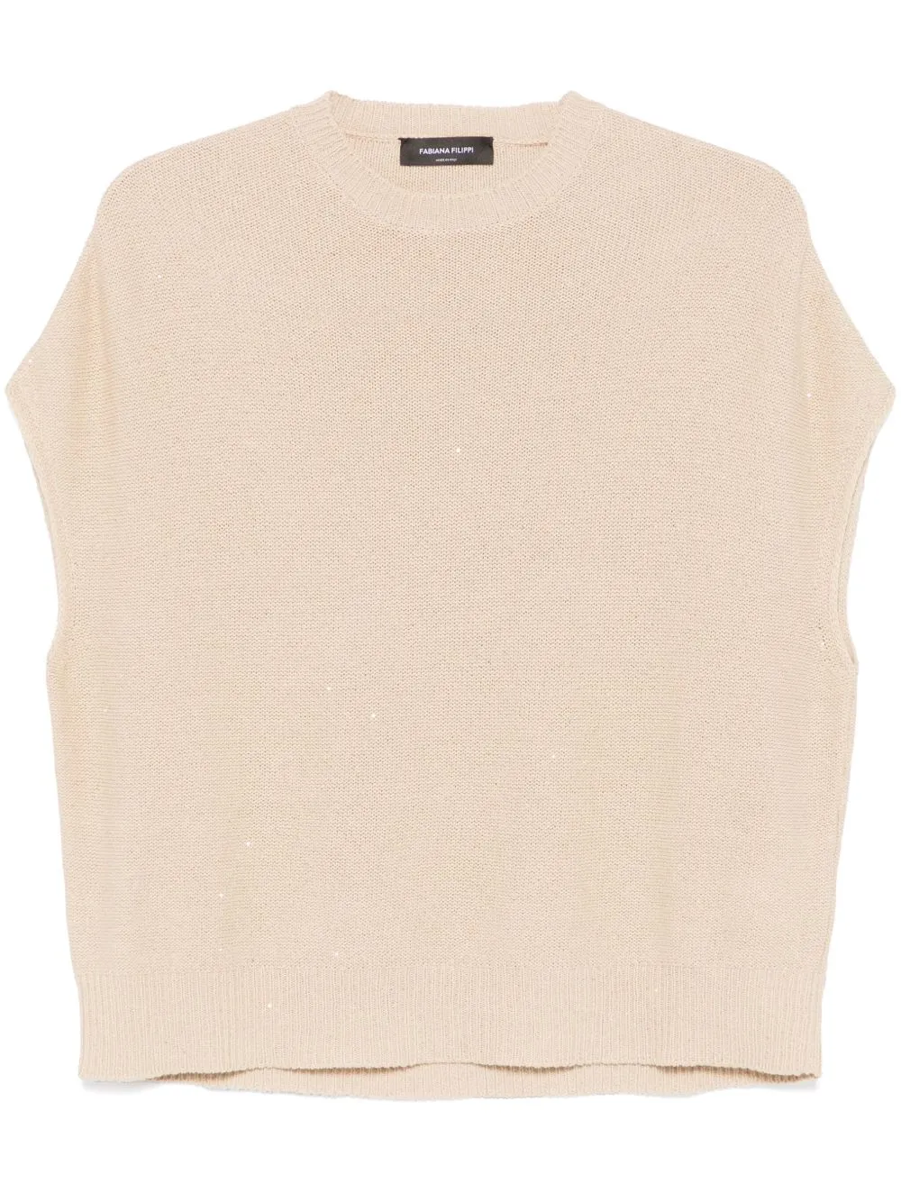 LINEN BLEND CREWNECK SWEATER sold by Lord & Taylor