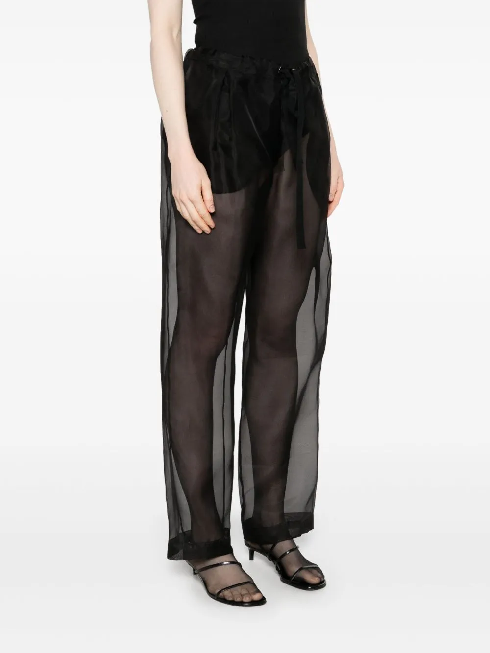 TRENTON SILK TROUSERS sold by Lord & Taylor product image thumbnail 2