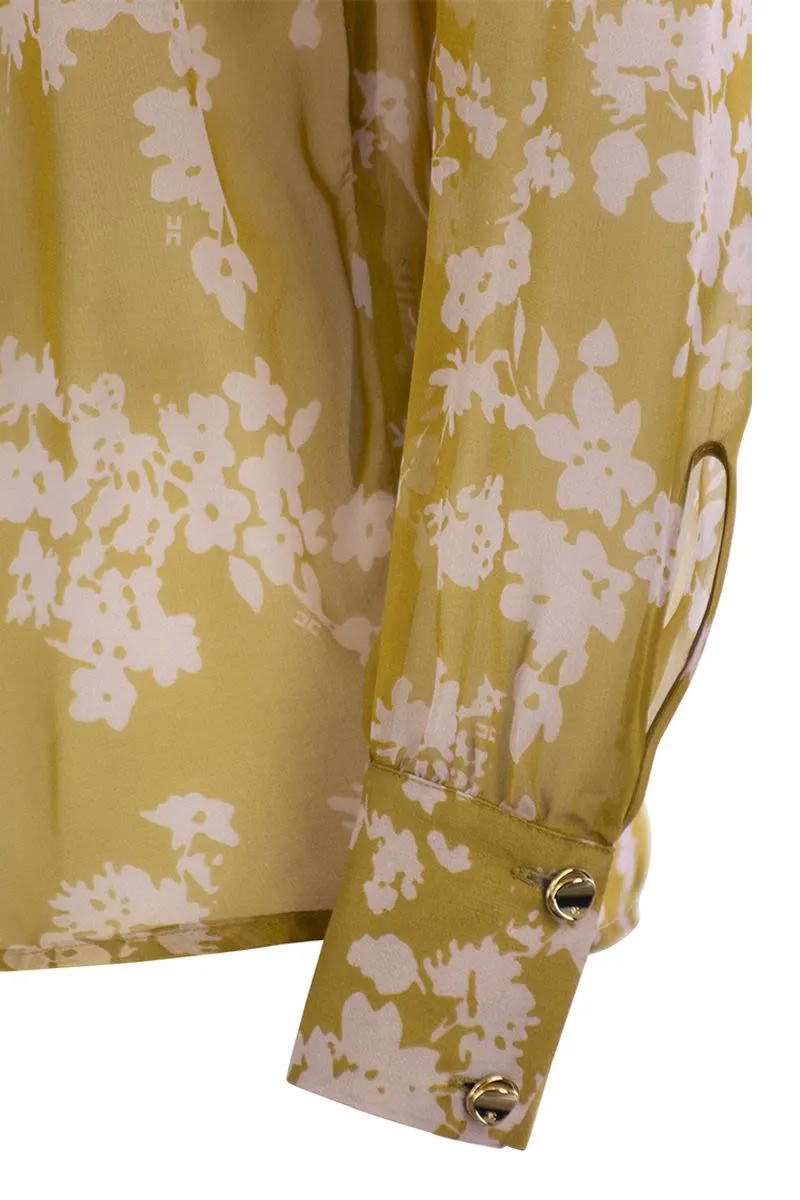 PINK GREEN BLOUSE EST FLOWERS sold by Lord & Taylor product image thumbnail 4