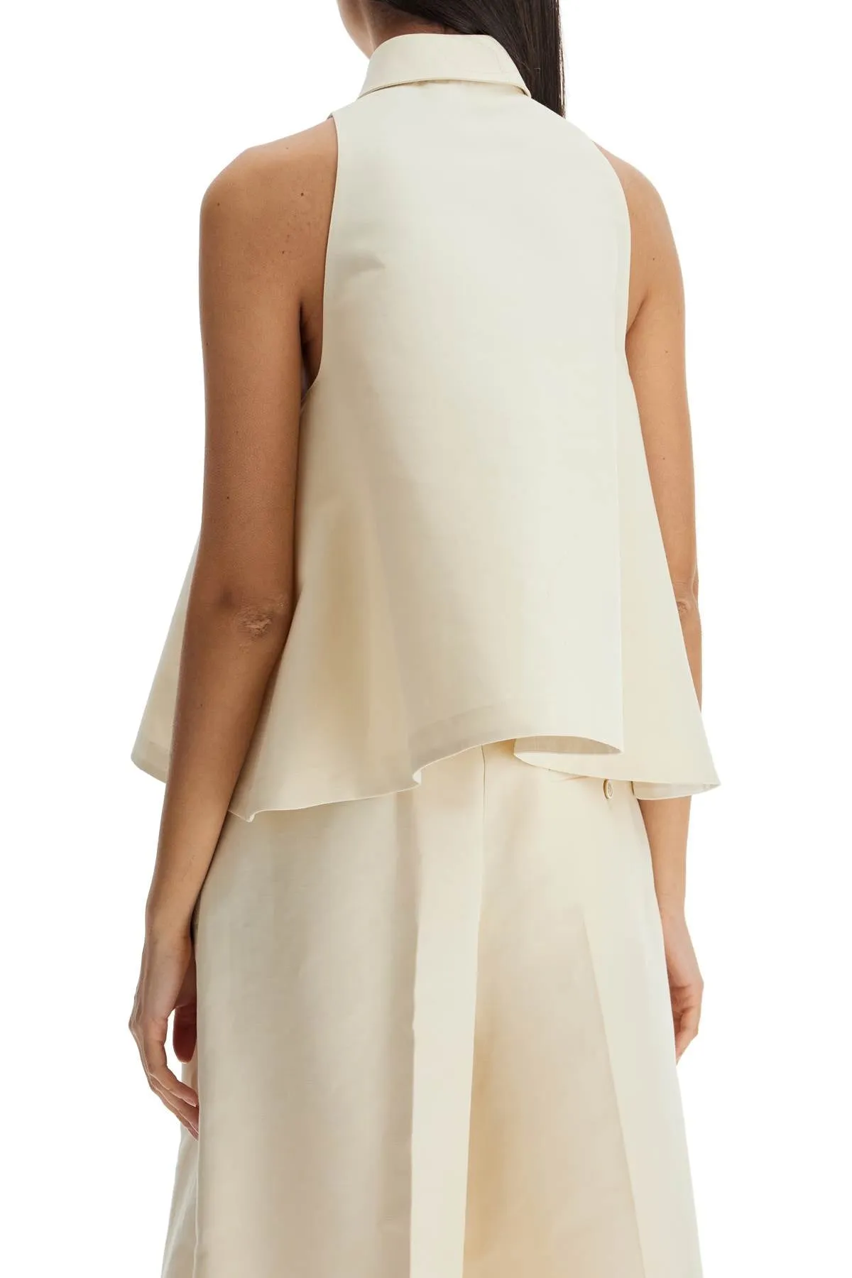 SM BEIGE FLARED TOP sold by Lord & Taylor product image thumbnail 3