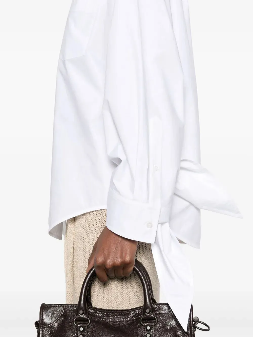 KNOTTED CUFF BLOUSE sold by Lord & Taylor product image thumbnail 5