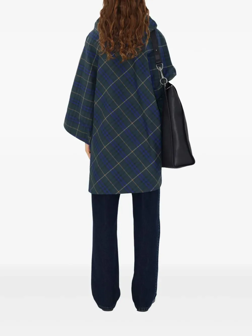 PACKAWAY CHECK CAPE sold by Lord & Taylor product image thumbnail 4
