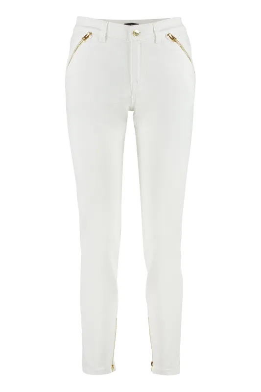 HIGH-RISE SKINNY-FIT JEANS sold by Lord & Taylor
