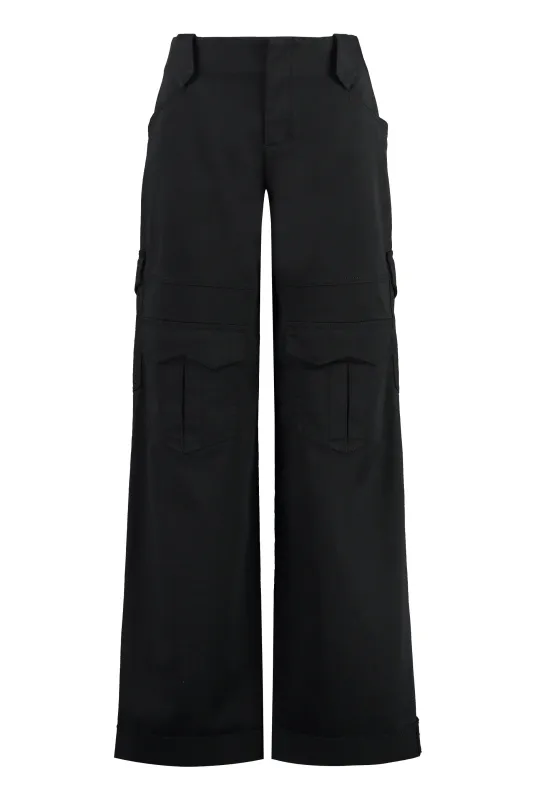 GABARDINE CARGO TROUSERS made by Tom Ford
