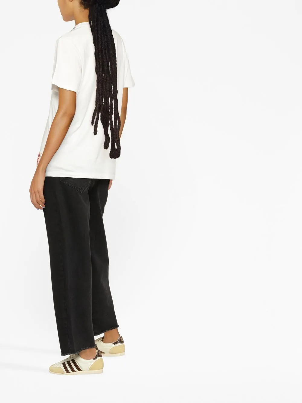 EMBROIDERED COTTON T-SHIRT sold by Lord & Taylor product image thumbnail 4