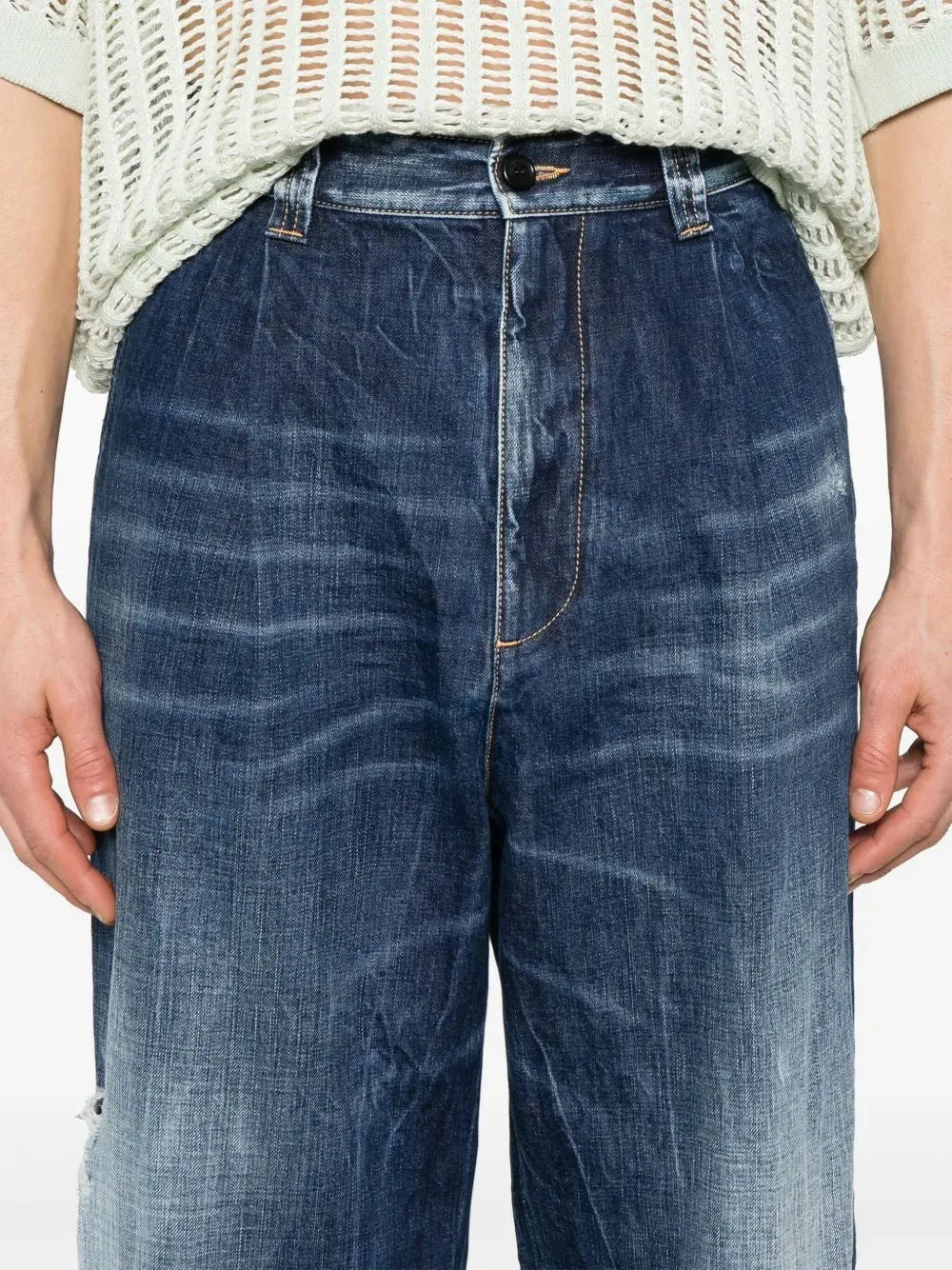 PLEAT DETAIL JEANS sold by Lord & Taylor product image thumbnail 5