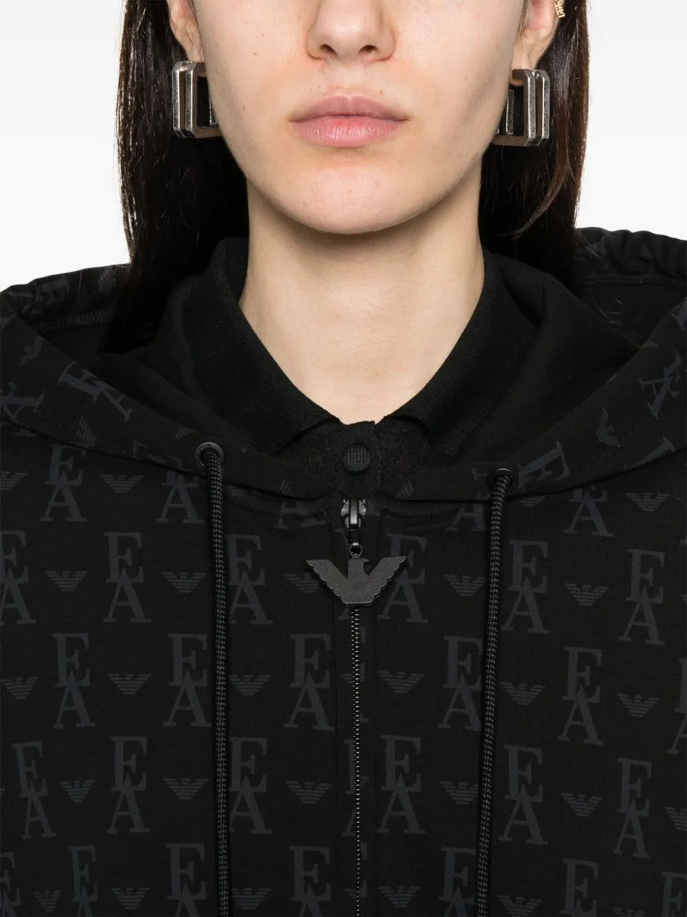 ALLOVER LOGO HOODIE sold by Lord & Taylor product image thumbnail 3