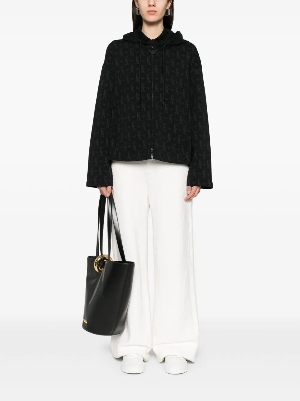 ALLOVER LOGO HOODIE sold by Lord & Taylor product image thumbnail 5