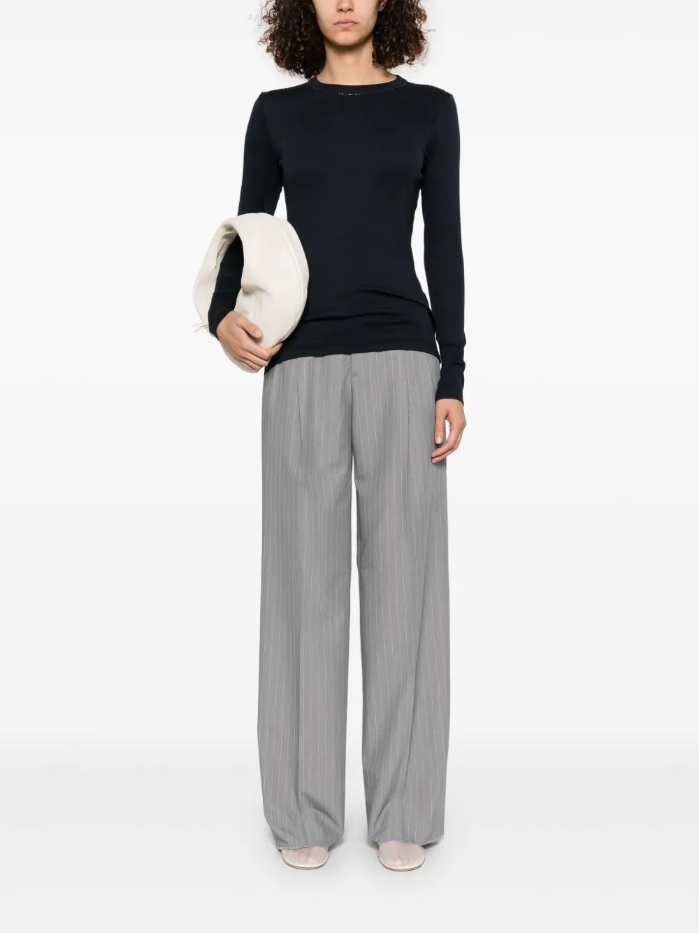 COTTON CREWNECK SWEATER sold by Lord & Taylor product image thumbnail 4