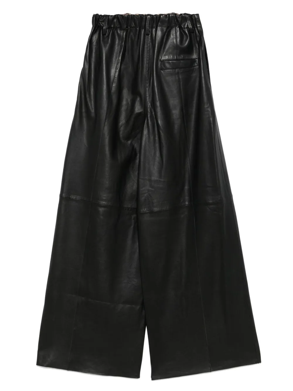 LEATHER WIDE-LEG TROUSERS sold by Lord & Taylor product image thumbnail 2