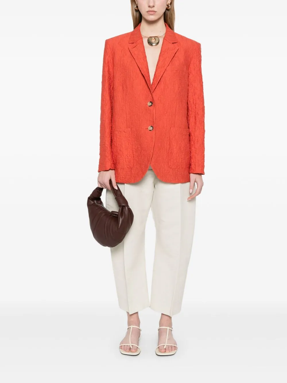 COTTON BLEND BLAZER JACKET sold by Lord & Taylor product image thumbnail 4