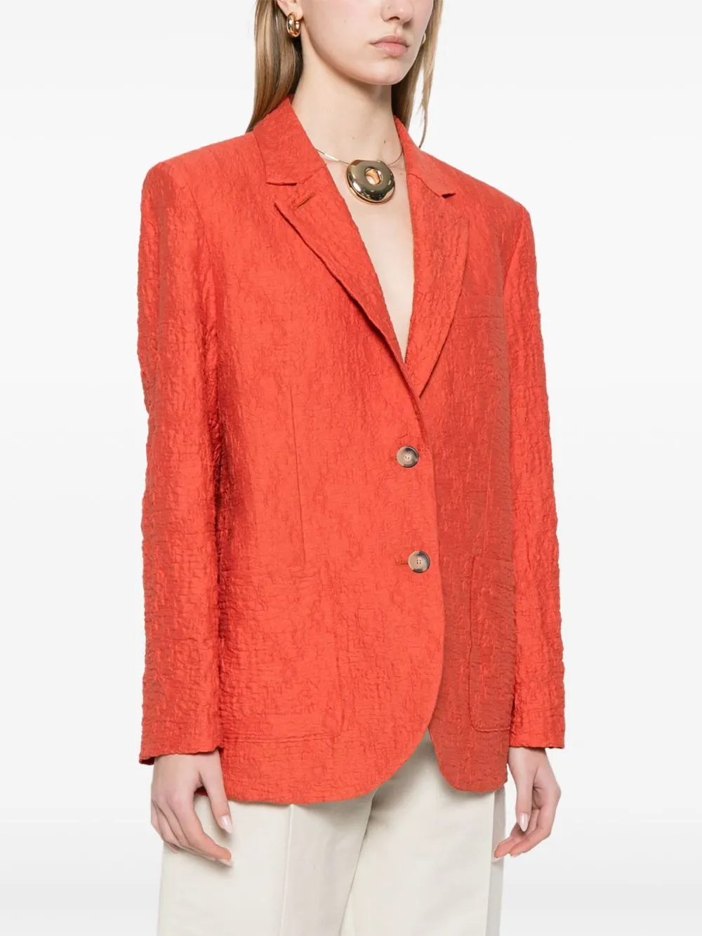 COTTON BLEND BLAZER JACKET sold by Lord & Taylor product image thumbnail 2