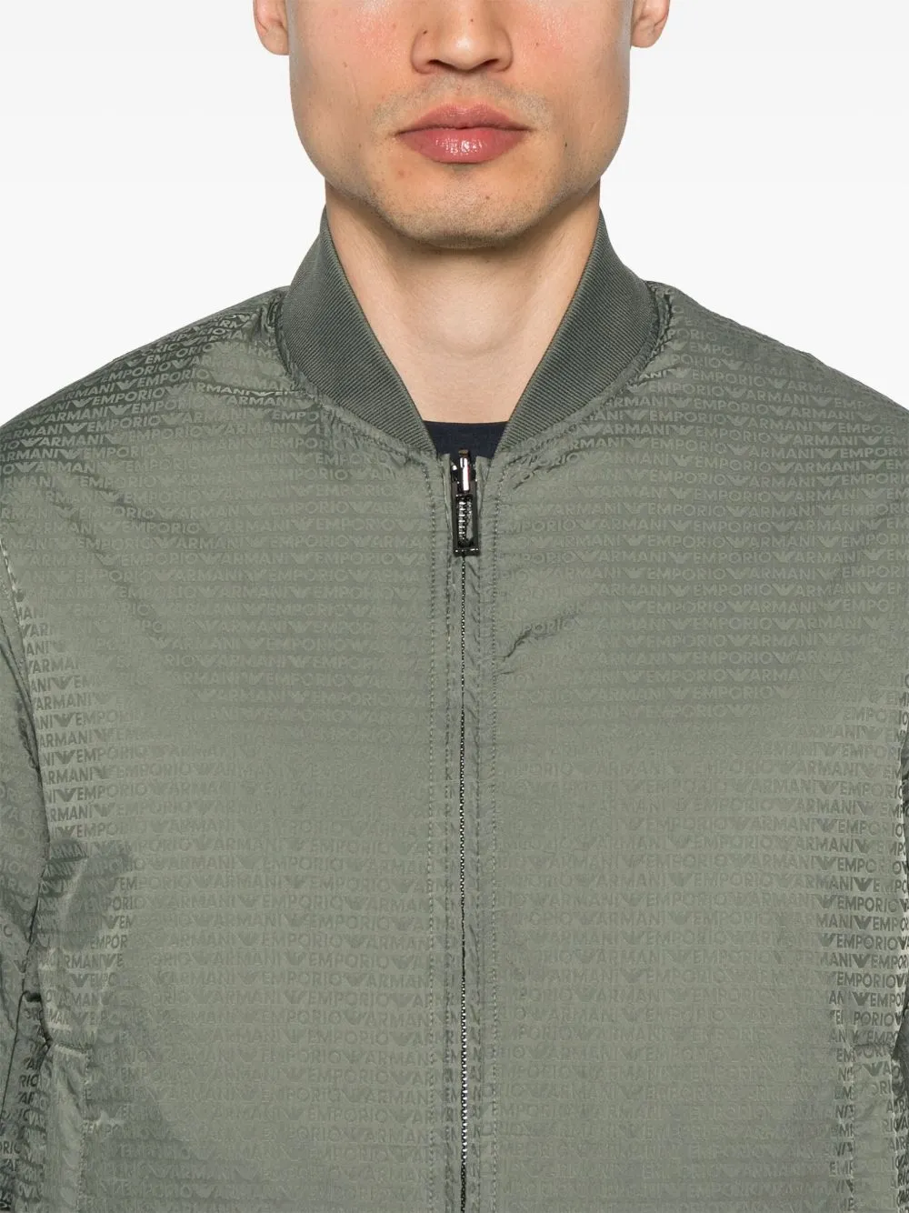 JACQUARD NYLON BOMBER JACKET sold by Lord & Taylor product image thumbnail 2