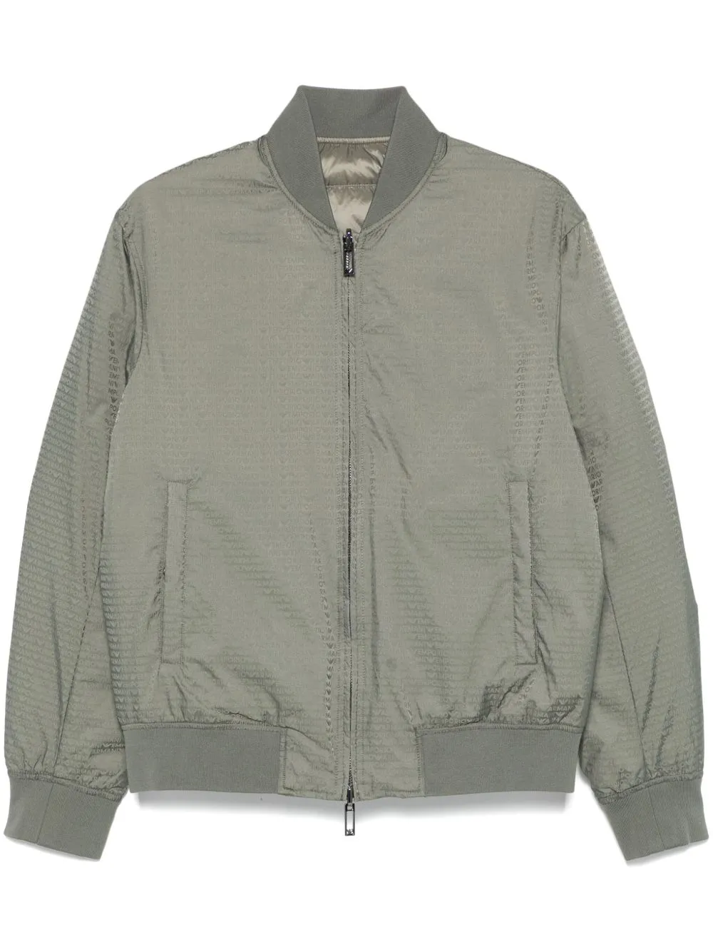 JACQUARD NYLON BOMBER JACKET sold by Lord & Taylor