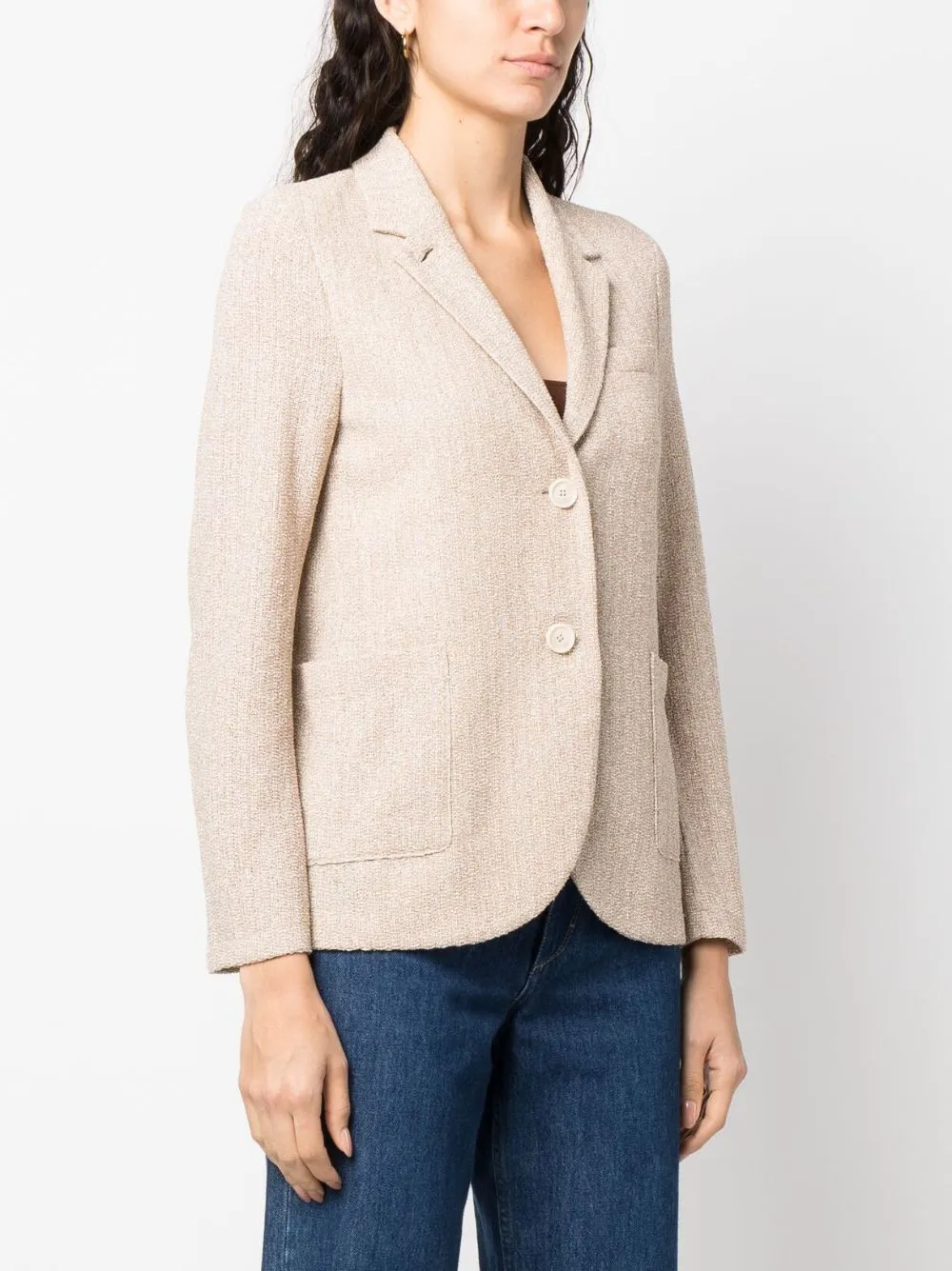 COTTON BLEND SINGLE-BREASTED JACKET sold by Lord & Taylor product image thumbnail 2