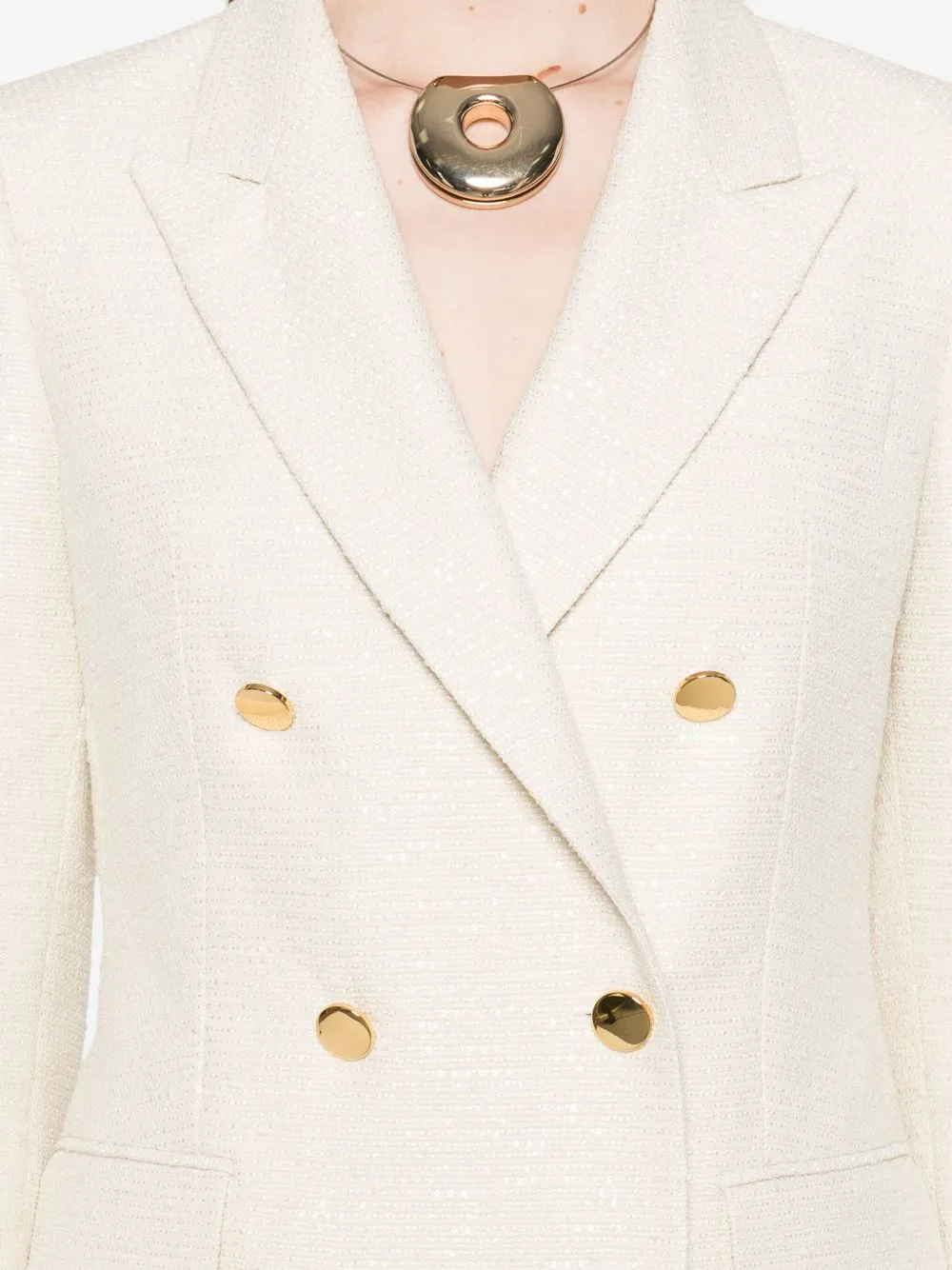 COTTON BLEND DOUBLE-BREASTED JACKET sold by Lord & Taylor product image thumbnail 2