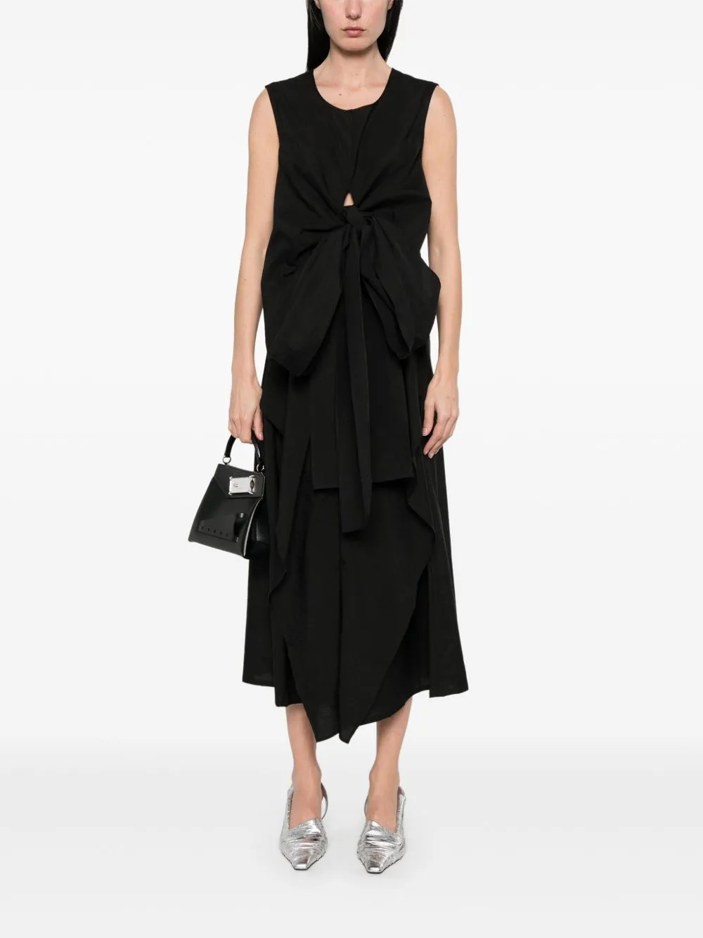 COTTON MIDI DRESS sold by Lord & Taylor product image thumbnail 4