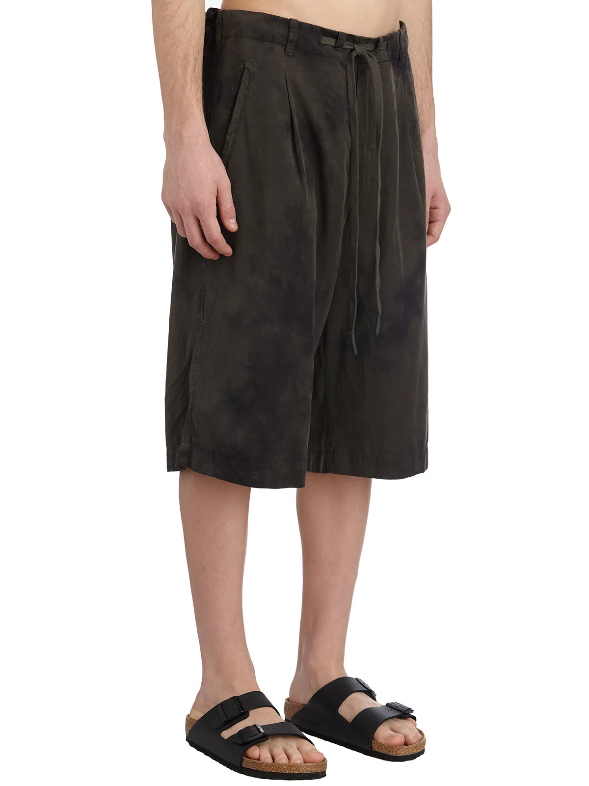 CUPRO AND COTTON BERMUDA SHORTS sold by Lord & Taylor product image thumbnail 3