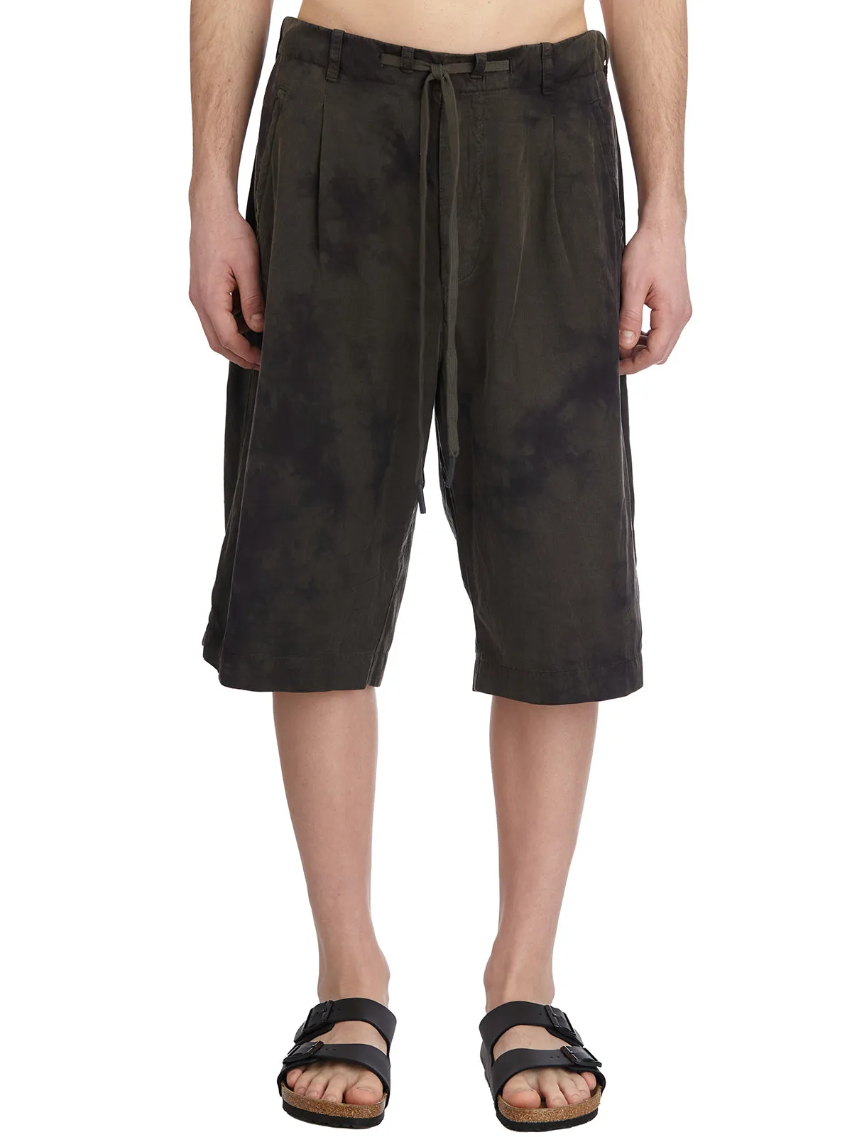 CUPRO AND COTTON BERMUDA SHORTS sold by Lord & Taylor