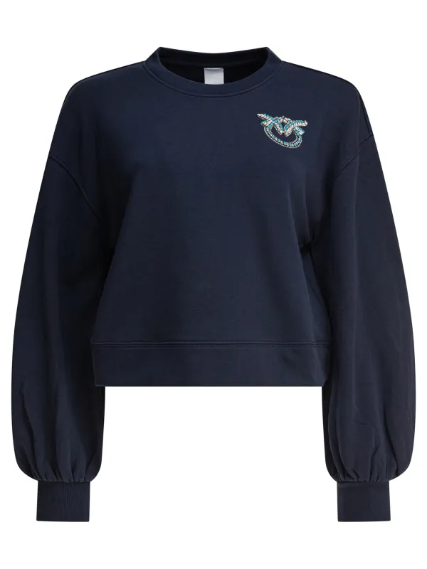LOVE BIRDS EMBELLISHED SWEATSHIRT sold by Lord & Taylor