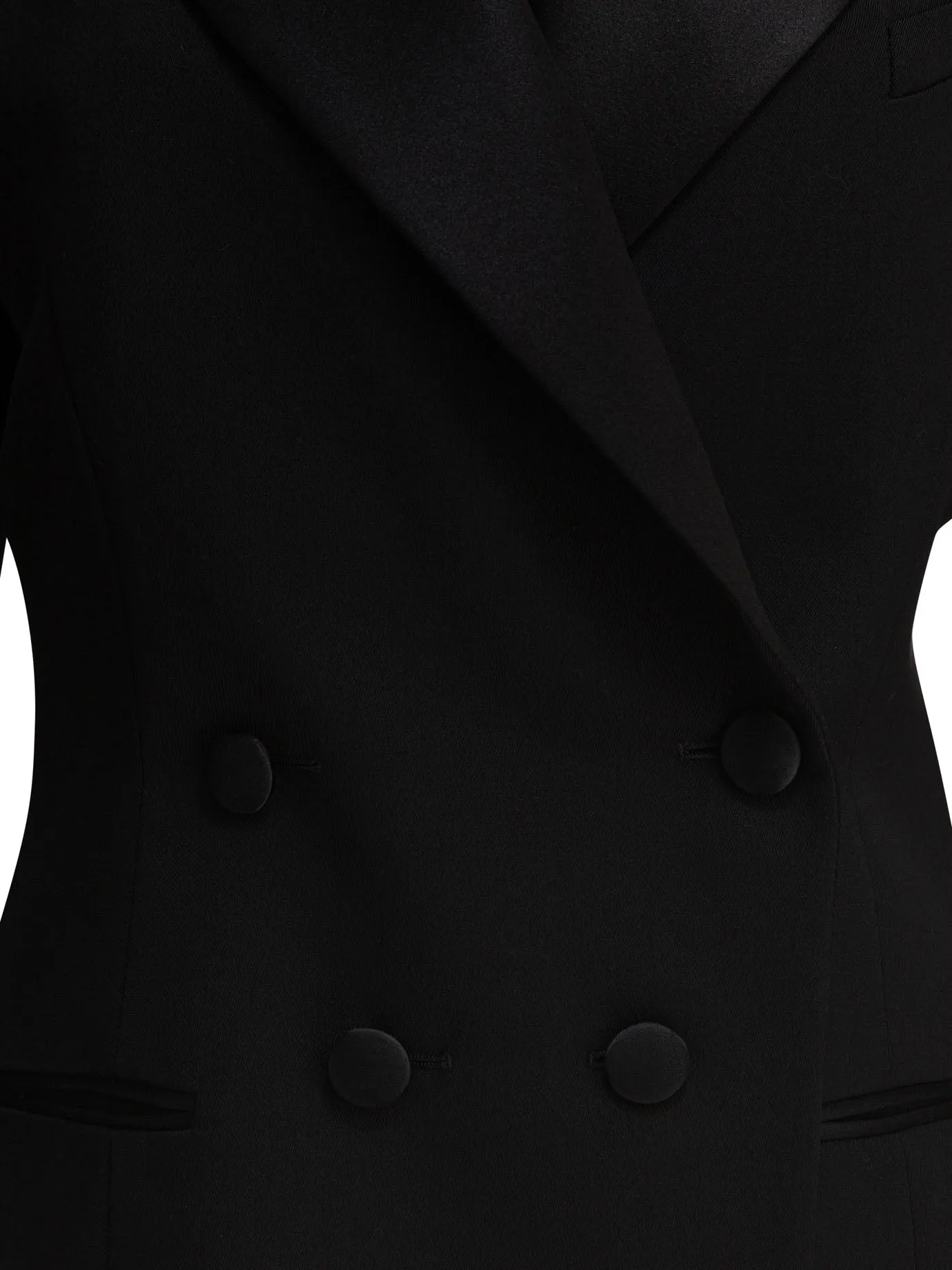 PLEATED DOUBLE BREASTED BLAZER sold by Lord & Taylor product image thumbnail 3