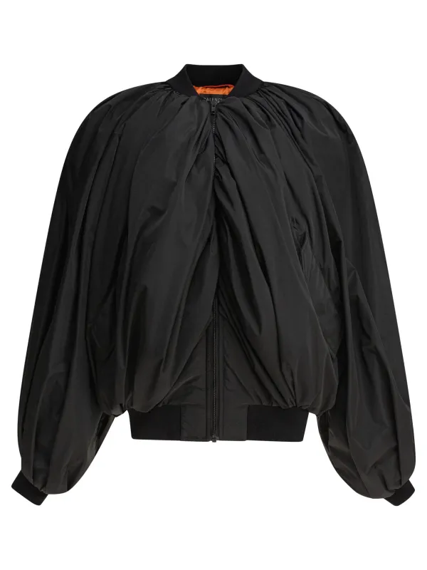 DRAPED BOMBER JACKET made by Balenciaga